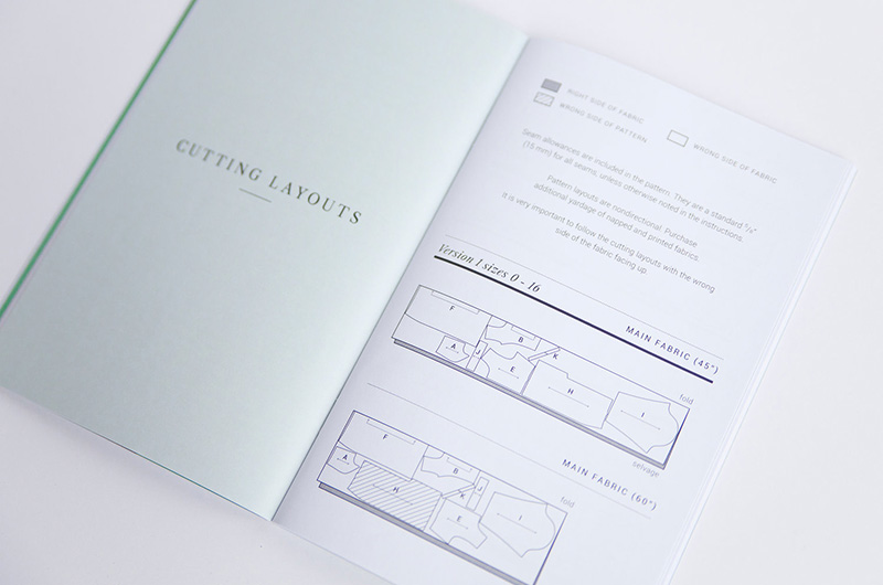Colette Patterns Instructions Layout