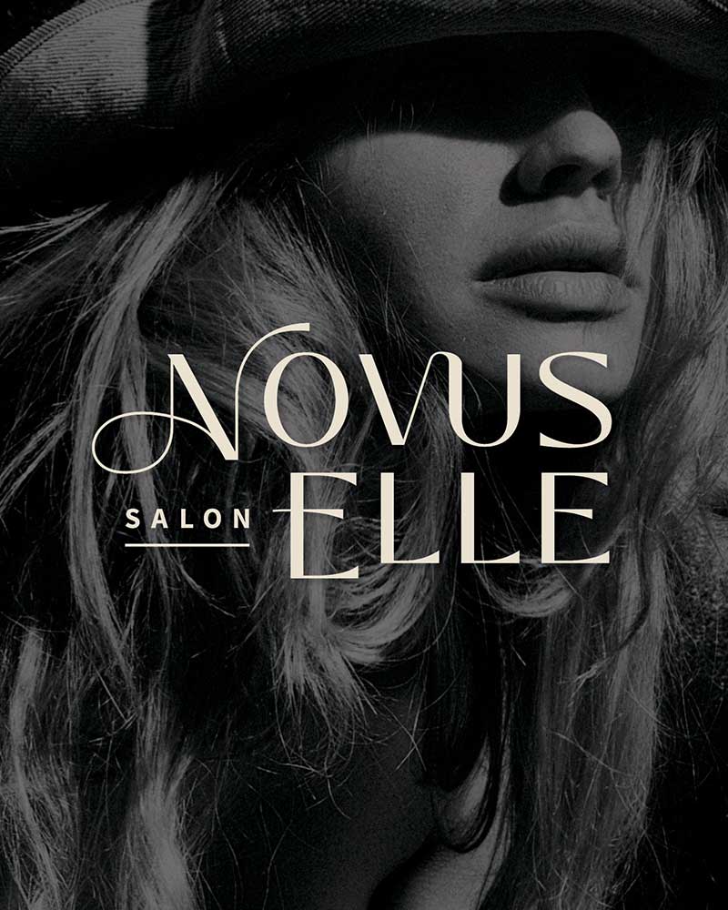 NovusElle Salon Branding