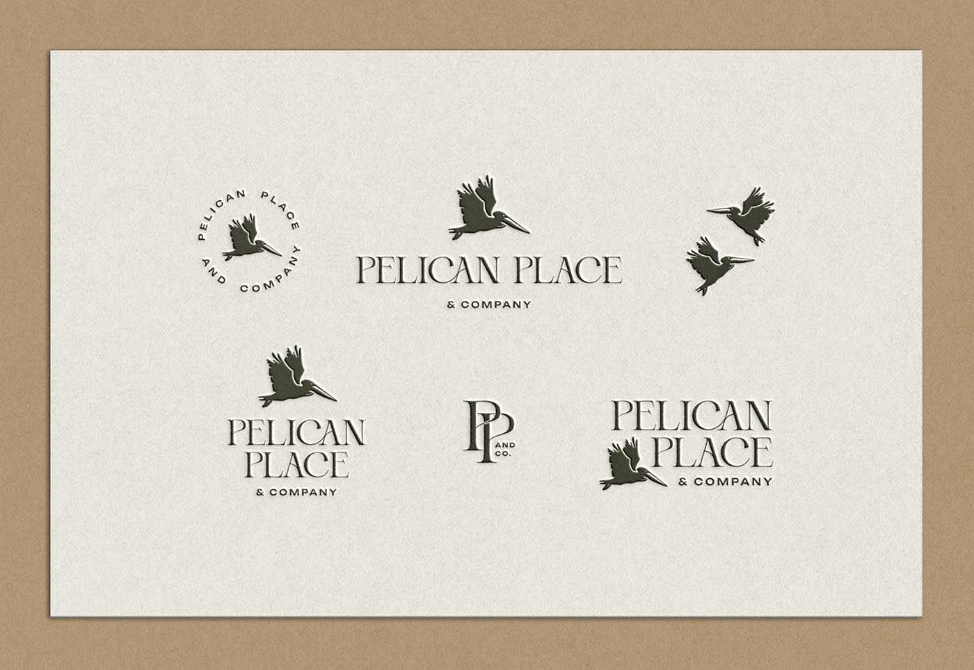 Pelican Place and Company in Bend, Oregon Logo Design